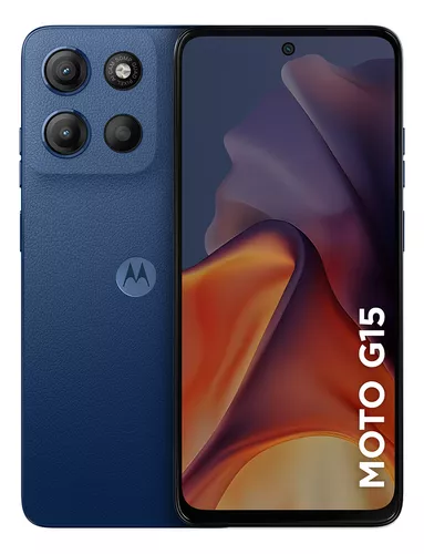 Smartphone Motorola Moto G15 – 128gb 12gb Azul Escuro