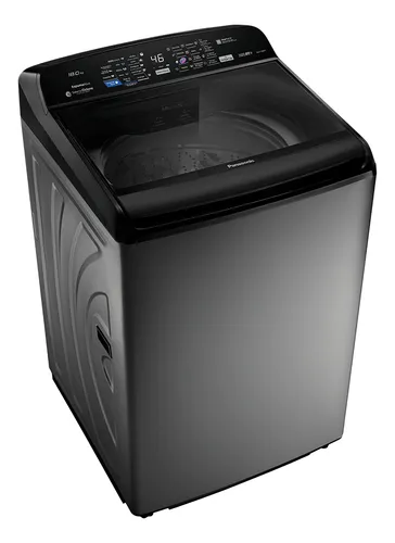 Máquina De Lavar NA-F180P7T Smartsense e Antibacteria AG 18kg Titânio Panasonic
