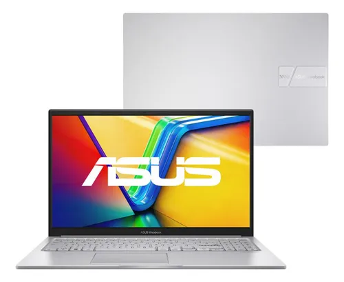 Notebook Asus Vivobook 15 X1504va Intel Core I5 1334u 8gb Ram 512gb Ssd Linux Keepos Intel Iris Xe Tela 15,6 Led Fhd Silver – Nj1741