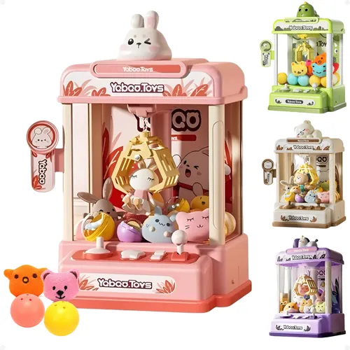 Mini Máquina Garra Infantil Para Pegar Bichinhos De Pelúcia
