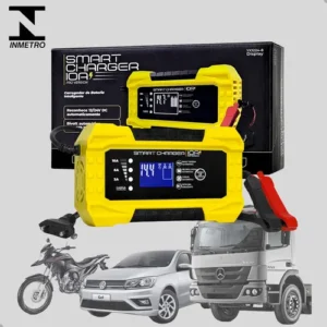 Carregador De Bateria Automotivo Veicular 10a Profissional 1...